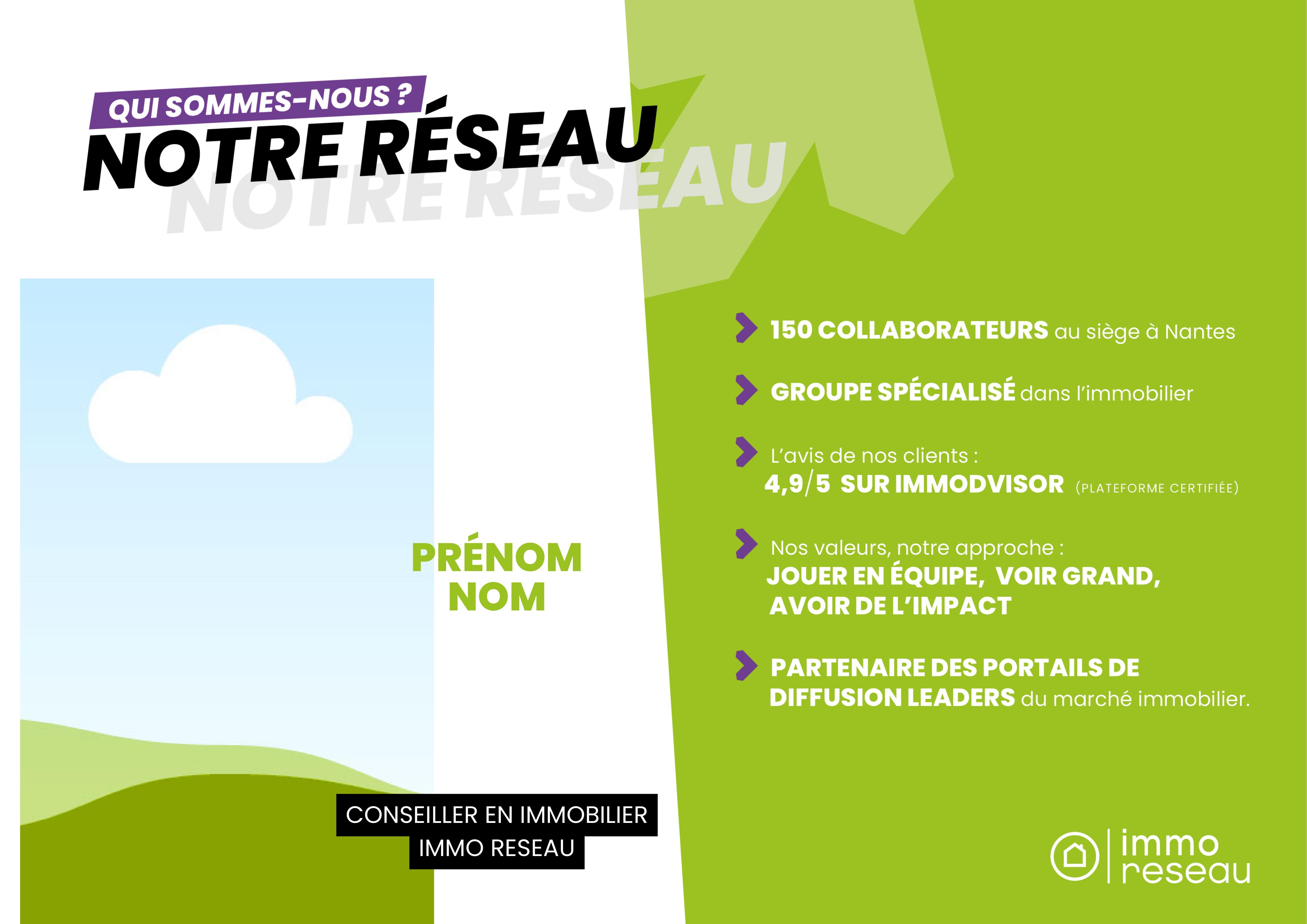 Réseau Immo-Réseau et expertise terrain